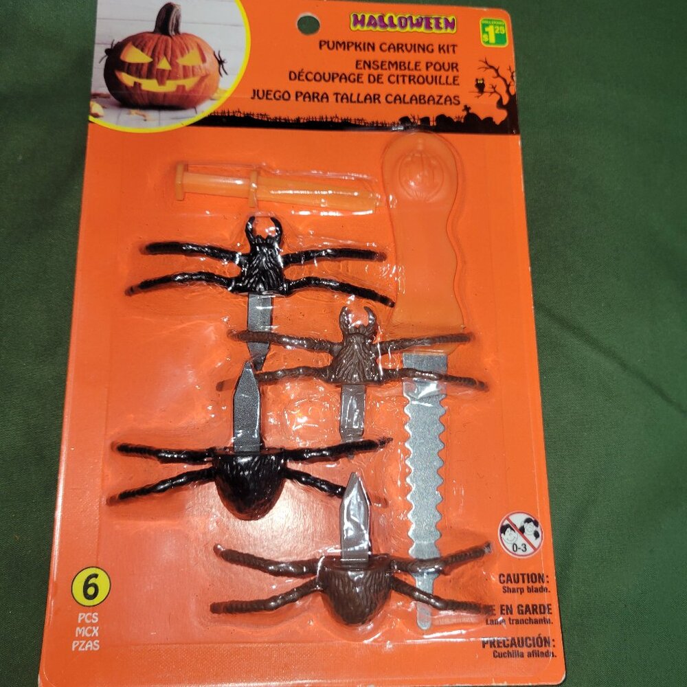 Halloween Pumpkin Carving Kit 3/$5